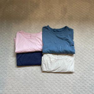 4 Tshirts: Fundamental Pocket, Lululemon (Size Large)